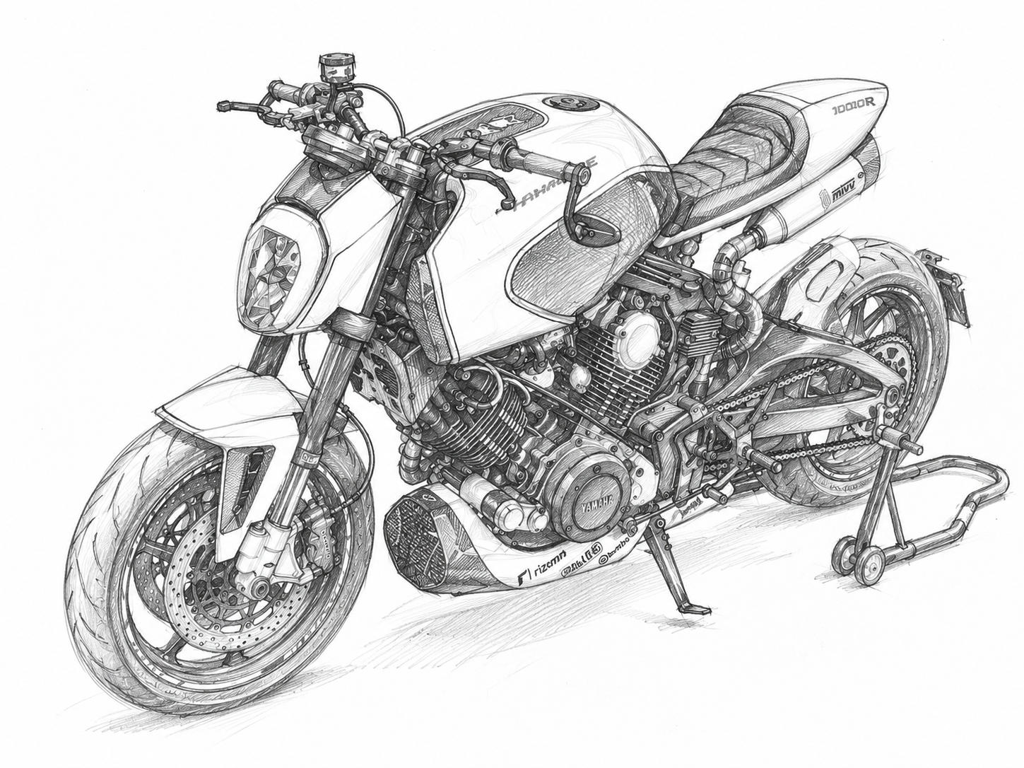 Pencil sketch